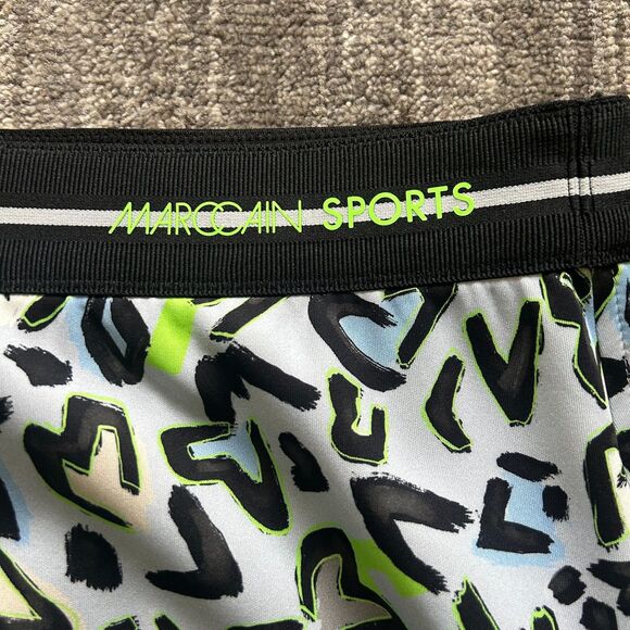 Marc Cain Fun Neon black/white pattern skirt, fully lined, size 6 - Picture 7 of 10